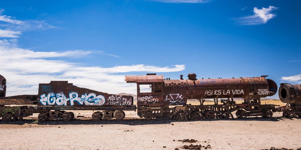 Cemitério de trem - Uyuni