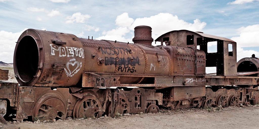 Cemitério de trem - Uyuni