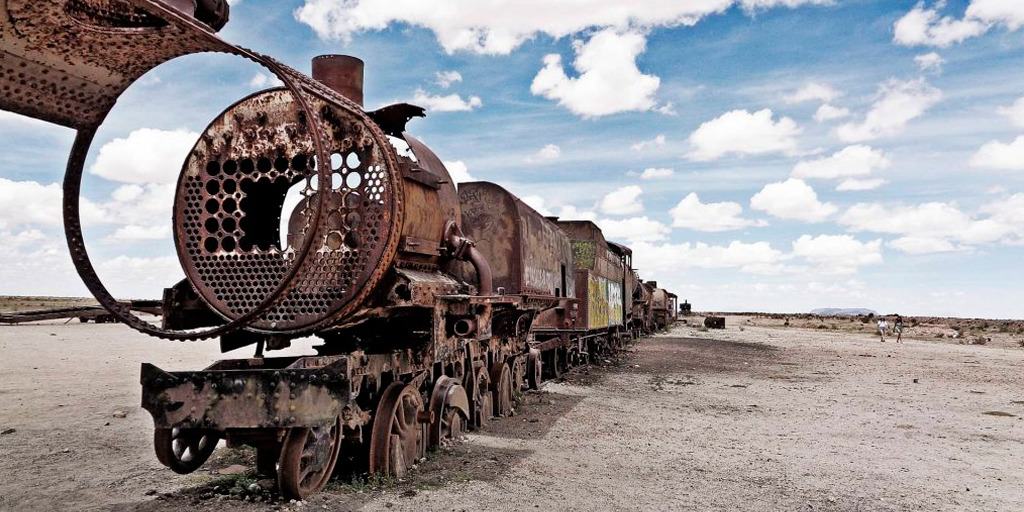 Cemitério de trem - Uyuni